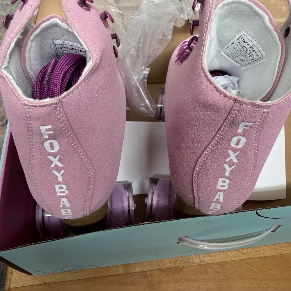 Foxy Women’s Roller Skates in Pink Fizz Size 9 New, minor callout - Picture 7 of 10